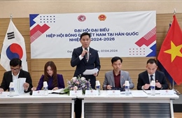 Hiệp hội Bóng đá Việt Nam tại Hàn Quốc phát huy vai trò kết nối