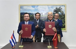 Việt Nam, Cuba hợp tác cùng phát triển qua cơ chế Ủy ban Liên chính phủ