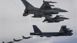 Hàn Quốc và Mỹ cùng tập trận không quân