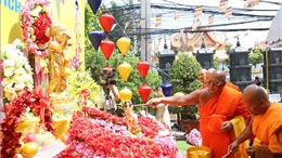 Ấm áp Đại lễ Phật đản Phật lịch 2568 tại Lào