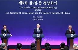 Hội nghị thượng đỉnh Hàn - Nhật - Trung nhấn mạnh mục tiêu củng cố hợp tác ba bên