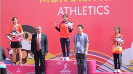 Hoàng Thị Ngọc Anh đoạt Huy chương Vàng nội dung chạy 3.000m nữ