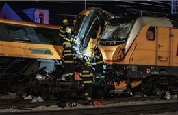 Va chạm tàu hỏa tại CH Séc, ít nhất 4 người thiệt mạng