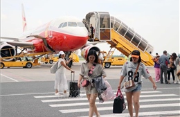 Cảng hàng không quốc tế Cát Bi đón chuyến bay đầu tiên từ Lệ Giang (Trung Quốc)