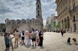 Cuba đón lượng du khách &#39;khủng&#39; trong 5 tháng đầu năm