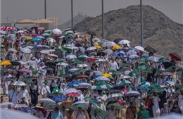Trên 1.300 người hành hương tử vong do nắng nóng ở Saudi Arabia