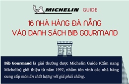 16 nhà hàng của Đà Nẵng vào danh sách Bib Gourmand