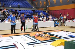 Nhiều bất ngờ tại Cuộc thi Sáng tạo Robot Quảng Ngãi