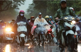 Ảnh hưởng bão số 2, Hà Nội mưa kéo dài