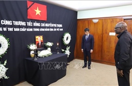 Đảng cầm quyền Nam Phi gửi thông điệp chia buồn trong lễ viếng Tổng Bí thư Nguyễn Phú Trọng