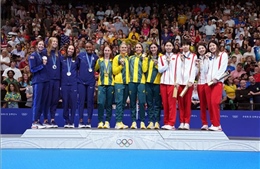 Olympic 2024: Australia tiếp tục dẫn đầu bảng tổng sắp huy chương