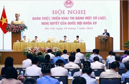 Thủ tướng Phạm Minh Chính: Thực thi các Luật, Nghị quyết Quốc hội theo phương châm &#39;5 đẩy mạnh&#39;