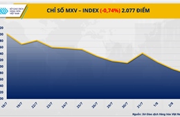 Áp lực bán vẫn còn trên diện rộng, MXV-Index tiếp tục rơi