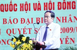 Chủ tịch Quốc hội Trần Thanh Mẫn: Thực hiện hiệu quả vai trò &#39;Tờ báo của Quốc hội&#39;