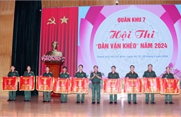 Quân khu 7: Hội thi &#39;Dân vận khéo&#39; góp phần nâng cao chất lượng công tác dân vận 