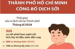 Ngày 27/8/2024: Thành phố Hồ Chí Minh công bố dịch sởi