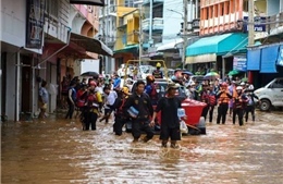 Bão Yagi tiếp tục gây mưa lớn và lũ lụt tại Lào, Thái Lan và Myanmar