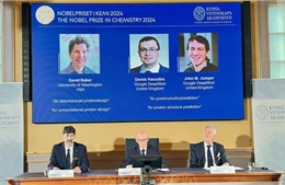 Nobel Hóa học 2024 khám phá bí mật về cốt lõi của sự sống