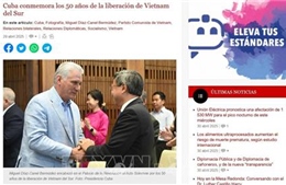 Việt Nam trong trái tim bạn bè Cuba
