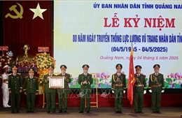 Lực lượng vũ trang tỉnh Quảng Nam tiếp tục phát huy truyền thống, đáp ứng nhiệm vụ mới