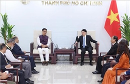 Chủ tịch nước tiếp Bộ trưởng các vấn đề Nghị viện và Dân tộc thiểu số Ấn Độ