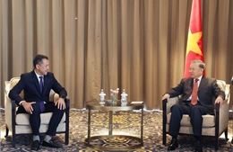Tổng Bí thư Tô Lâm tiếp lãnh đạo một số doanh nghiệp lớn của Kazakhstan
