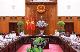 Thủ tướng chủ trì cuộc họp Thường trực Chính phủ về trung tâm tài chính quốc tế