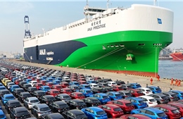 Trung Quốc bàn giao tàu chở ô tô sức chứa 9.500 xe