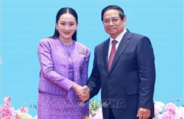 Hai Thủ tướng Việt Nam và Thái Lan chứng kiến Lễ trao các văn kiện hợp tác