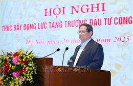 Thủ tướng chủ trì Hội nghị thúc đẩy động lực tăng trưởng đầu tư công năm 2025