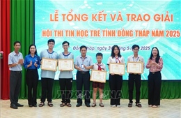 Sân chơi bổ ích cho học sinh đam mê công nghệ thông tin ở Đồng Tháp