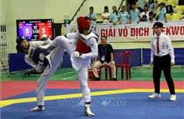 Gần 400 vận động viên tranh tài tại Giải vô địch Taekwodo quốc gia năm 2025