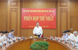 Tổng Bí thư chủ trì Phiên họp thứ nhất Ban Chỉ đạo Trung ương về hoàn thiện thể chế, pháp luật