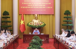 Chủ tịch nước Lương Cường làm việc với Tỉnh uỷ Quảng Ninh 