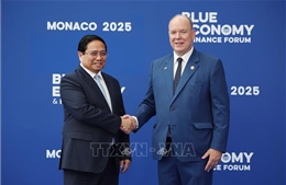 Lễ đón Thủ tướng Phạm Minh Chính và Phu nhân tham dự Hội nghị Đại dương của Liên hợp quốc lần thứ 3