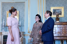 Thủ tướng và Phu nhân chào xã giao Công chúa Kế vị Victoria Ingrid Alice Désirée