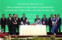 Campuchia - Thái Lan nhất trí tiếp tục tổ chức hội nghị Ủy ban biên giới hỗn hợp