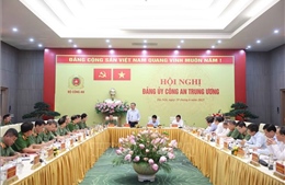 Tổng Bí thư Tô Lâm dự Hội nghị Đảng ủy Công an Trung ương 6 tháng đầu năm 2025