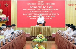 Tổng Bí thư: Kiến tạo một không gian phát triển hiện đại, năng động với Ninh Bình giữ vai trò trung tâm
