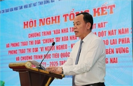 Đồng Nai hoàn thành mục tiêu xóa nhà tạm vượt kế hoạch 6 tháng  