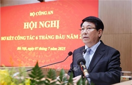 Chủ tịch nước Lương Cường dự Hội nghị sơ kết công tác 6 tháng của Bộ Công an