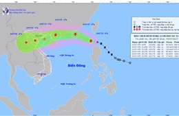 Bão WIPHA đi vào Biển Đông và trở thành bão số 3 trong năm 2025