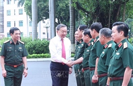 Tổng Bí thư làm việc với Tổng cục Chính trị Quân đội nhân dân Việt Nam