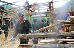 Quân đội nỗ lực phối hợp khắc phục hậu quả thiên tai