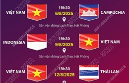 Lịch thi đấu của đội tuyển nữ Việt Nam tại Giải vô địch bóng đá nữ Đông Nam Á 2025