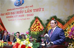 Thủ tướng dự Đại hội đại biểu Đảng bộ phường Tây Hồ nhiệm kỳ 2025 - 2030