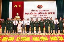 Khai mạc Đại hội đại biểu Đảng bộ Quân khu 7 lần thứ XI
