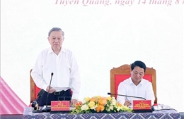 Tổng Bí thư Tô Lâm: Phát huy giá trị cộng hưởng giữa các vùng, định hình vị thế mới của Tuyên Quang trên bản đồ phát triển quốc gia