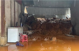 Ảnh hưởng bão số 5: Lào Cai thiệt hại ban đầu về nhà ở của người dân