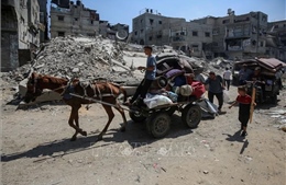 Qatar, Ai Cập cam kết tiếp tục nỗ lực ngừng bắn ở Gaza 